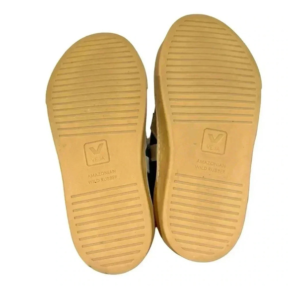 VEJA Esplar Mid Top Fur Lined Shearling Leather Sneakers Nautico PLEASE READ - Picture 8 of 11